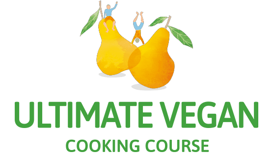 ultimate vegan cooking course logo